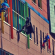 Illustration for article titled Captain America, Batman, Superman and Spidey adorably storm a childrens hospital